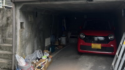 車庫の照明工事